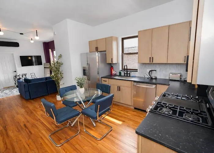 Brand New 3br Retreat Near Fulton Market And United Center Apartment